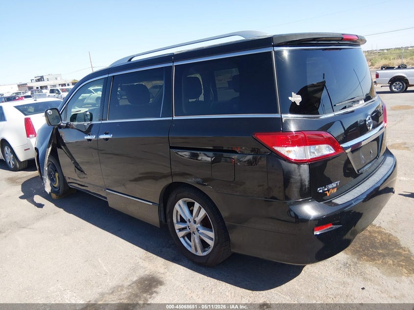 Vin: jn8ae2kp5b9006035, lot: 45566196, nissan quest sl 20113