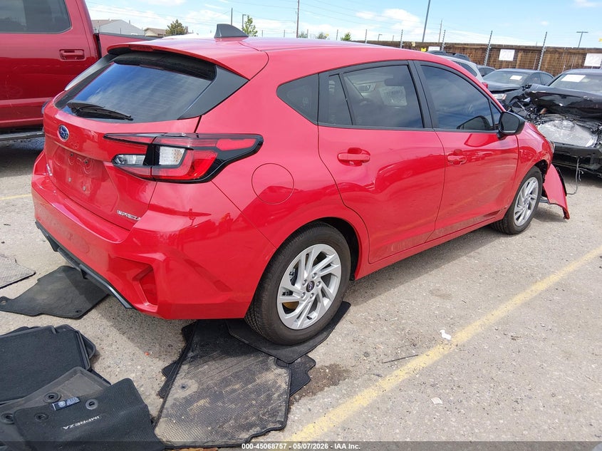 Vin: jf1guabc2s8286380, lot: 45566302, subaru impreza base 5-door 20254