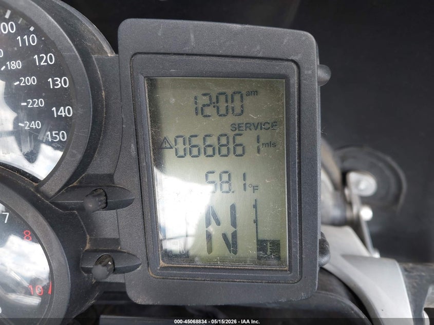2008 BMW R1200 R VIN: WB103980X8ZS26017 Lot: 45068834