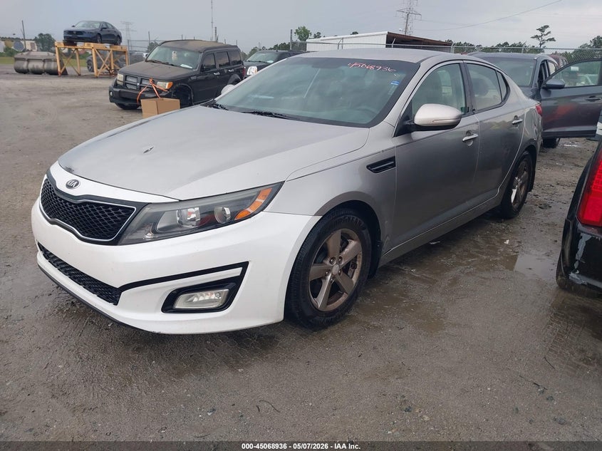 2014 Kia Optima Lx 5XXGM4A76EG290658 photo 1