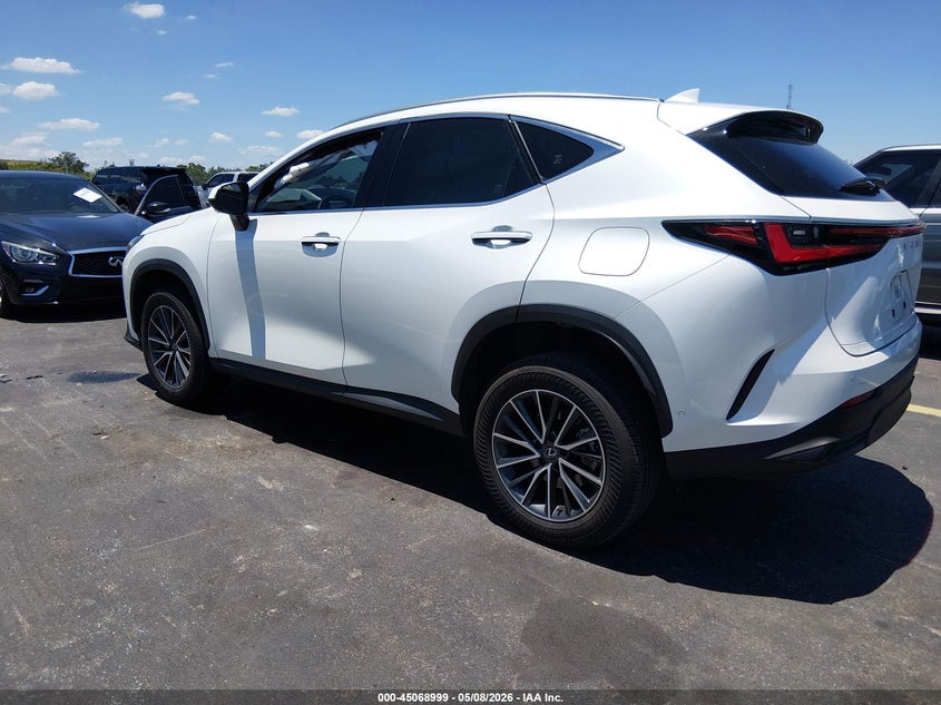 Vin: jtjhkcez7s2062733, lot: 45566553, lexus nx 350h luxury 20253