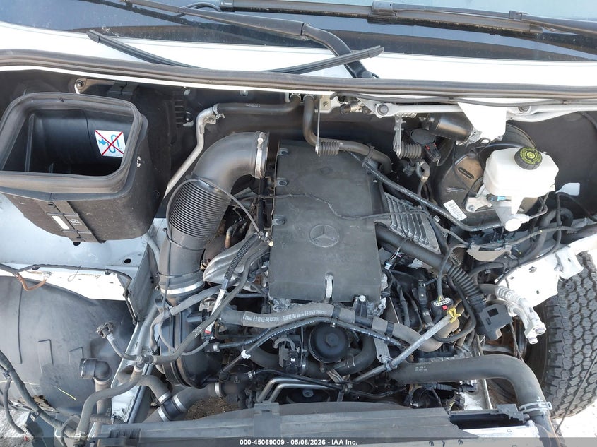 2020 Mercedes-Benz Sprinter 2500 High Roof I4 VIN: W1W40CHY8LT025801 Lot: 45069009
