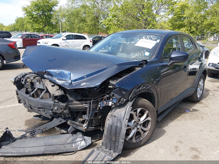 Vin: jm1dkfb76h0162333, lot: 45566706, mazda cx-3 sport 20172
