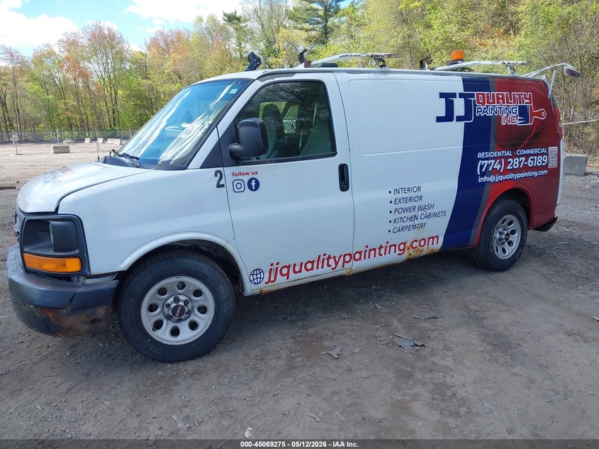 Vin: 1gtuhad48a1142346, lot: 45566829, gmc savana 1500 work van 20102