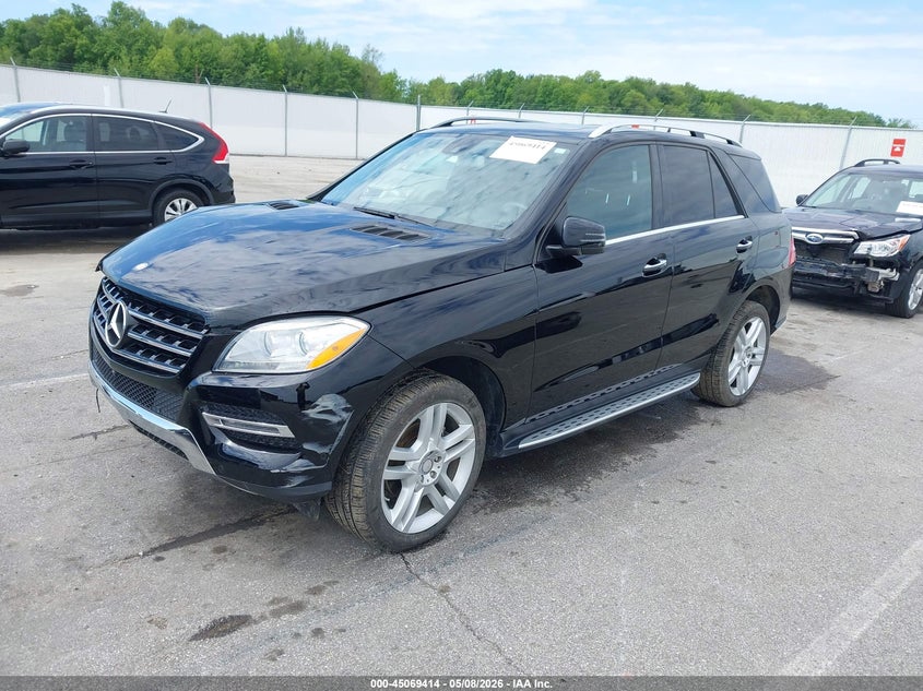 2014 Mercedes-Benz Ml 350 4matic 4JGDA5HB9EA309724 photo 1
