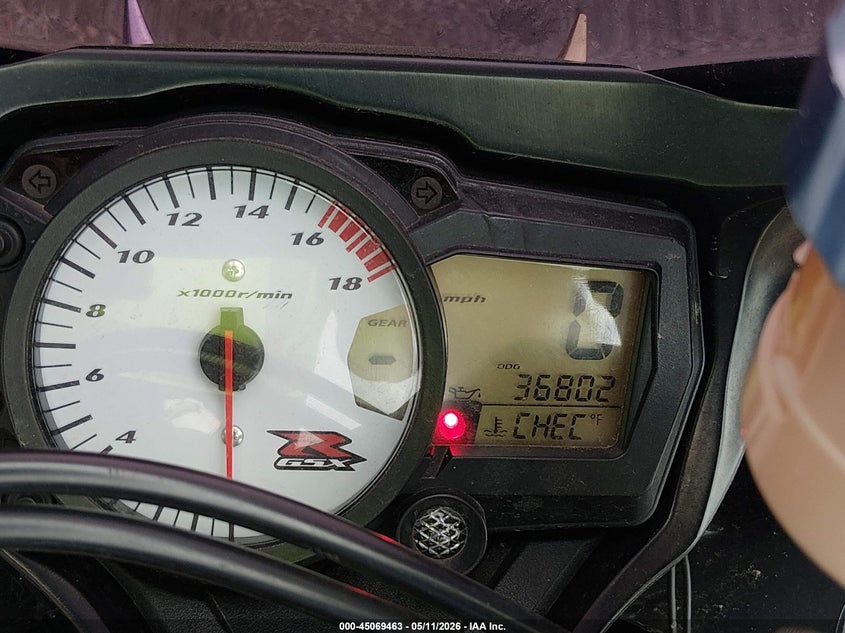 2007 Suzuki Gsx-R600 VIN: JS1GN7DA672112984 Lot: 45069463