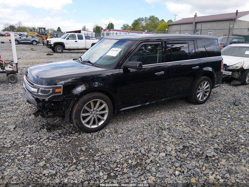 Vin: 2fmhk6d85kba23674, lot: 45567140, ford flex limited 20192