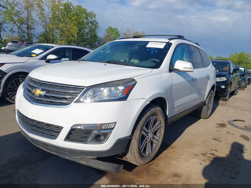 2017 Chevrolet Traverse 2lt 1GNKRHKD4HJ226939 photo 1