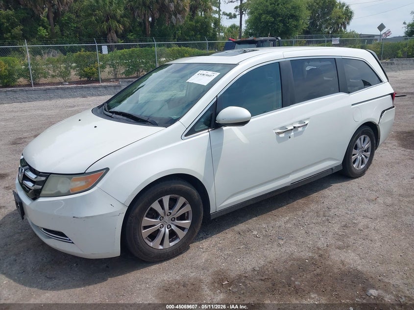 2015 Honda Odyssey Ex-L 5FNRL5H66FB068320 photo 1