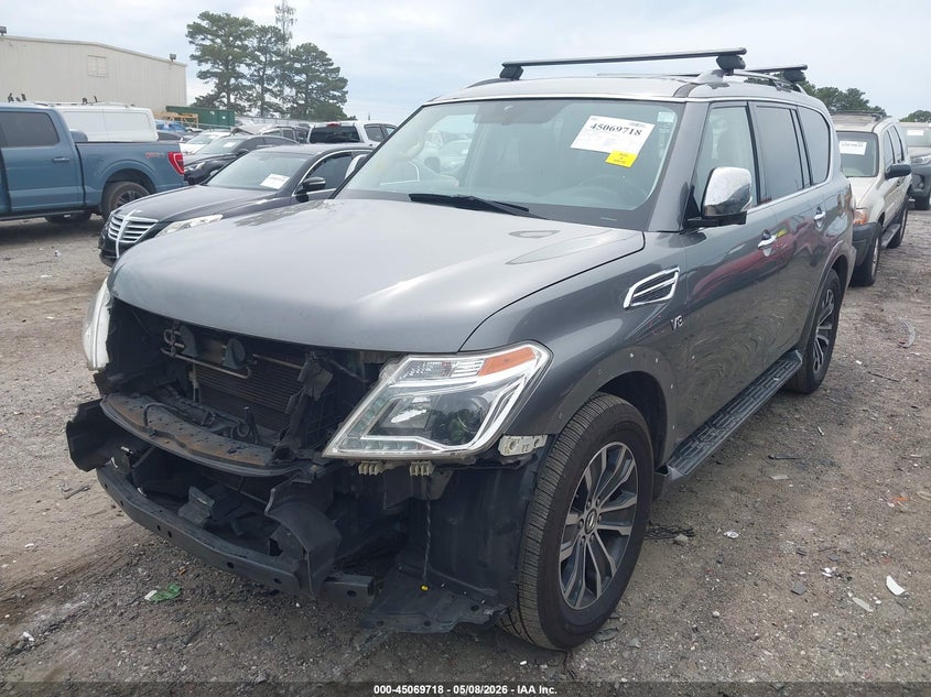 JN8AY2ND5LX015873 2020 Nissan Armada Sl 2wd photo 1