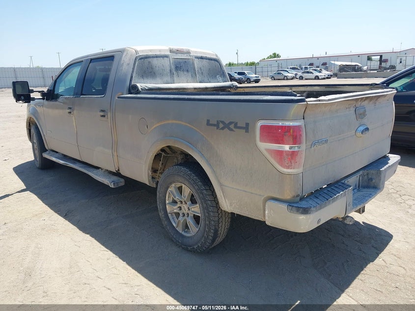Vin: 1ftfw1et2cfa25727, lot: 45567301, ford f-150 lariat 20123