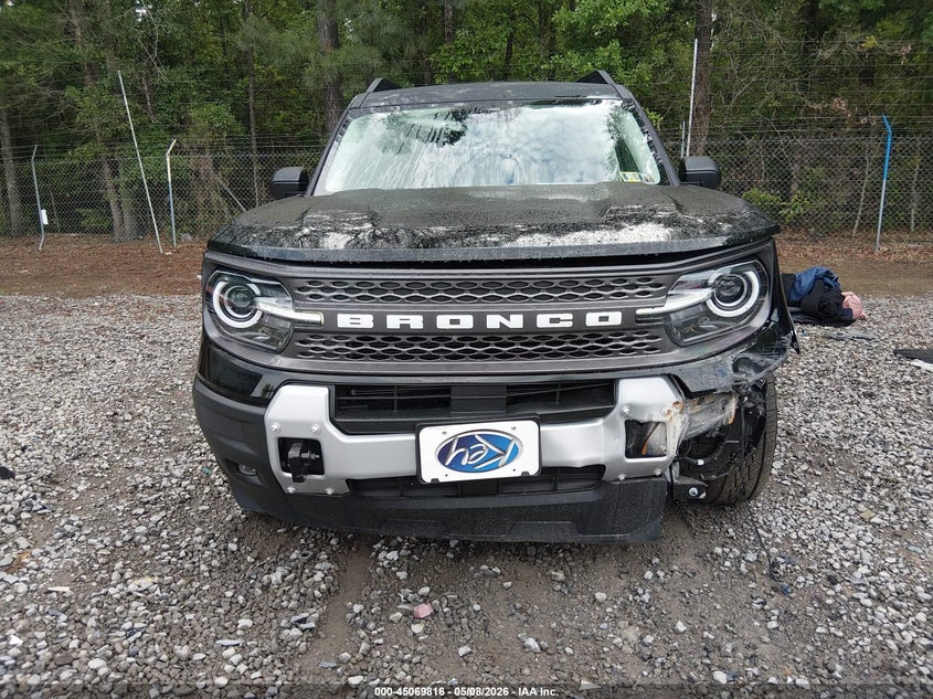 2025 Ford Bronco Sport Big Bend VIN: 3FMCR9BN0SRF08726 Lot: 45069816