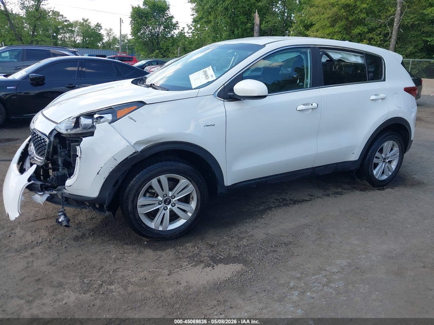 VIN KNDPMCAC7K7518257 2019 KIA SPORTAGE LX