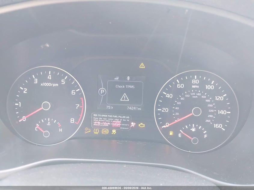 VIN KNDPMCAC7K7518257 2019 KIA SPORTAGE LX