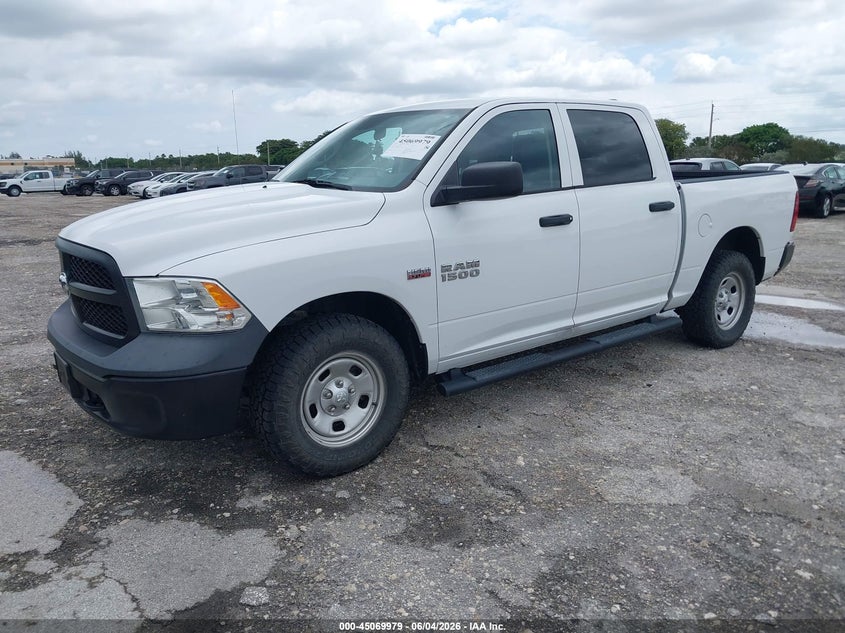 Vin: 1c6rr7ktxjs300557, lot: 45567533, ram 1500 tradesman  4x4 5'7 box 20182