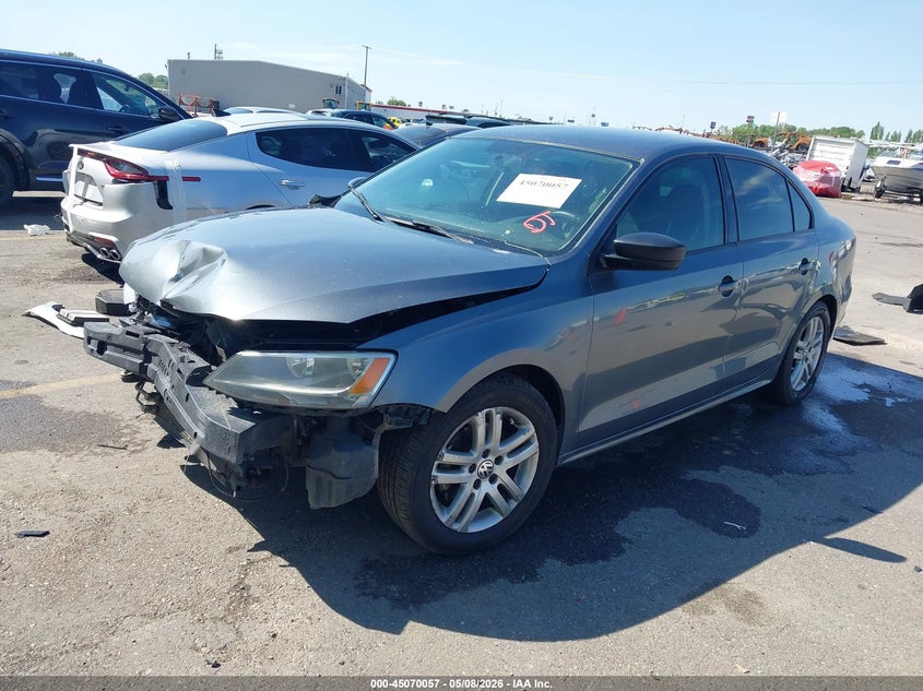 2014 Volkswagen Jetta 2.0l S 3VW2K7AJXEM251418 photo 1