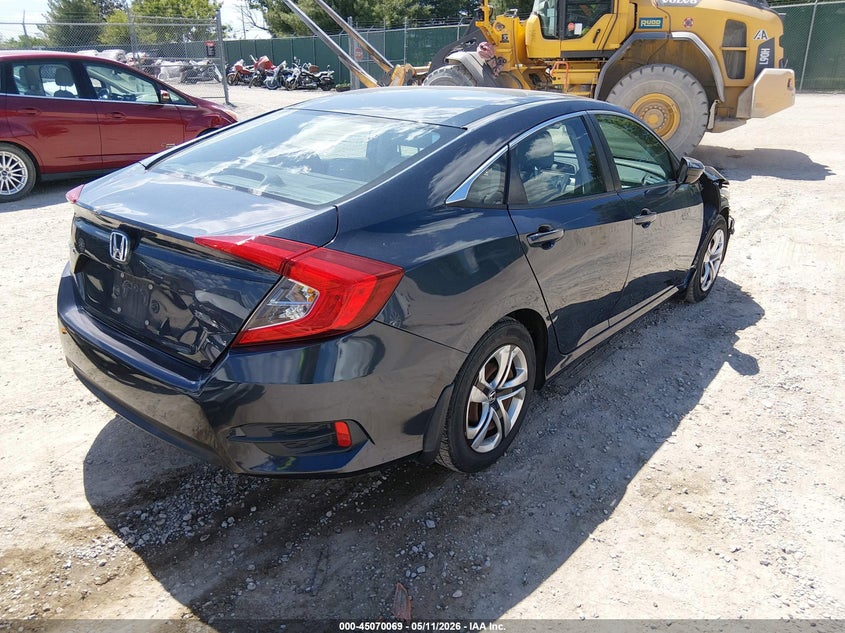 2016 HONDA CIVIC SEDAN 2.0L I-4 DOHC, VVT, 158HP