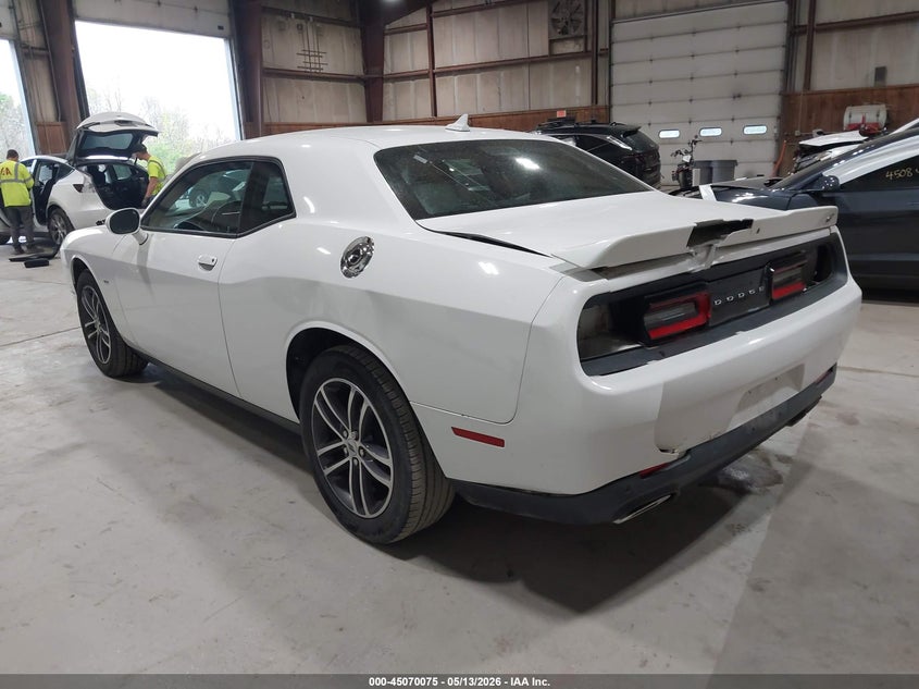 Vin: 2c3cdzgg7jh328462, lot: 45567629, dodge challenger gt awd 20183