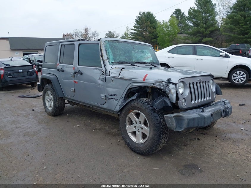 2016 JEEP WRANGLER UNLIMITED auction photo 1