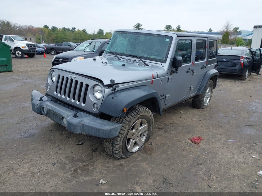 2016 JEEP WRANGLER UNLIMITED auction photo 2