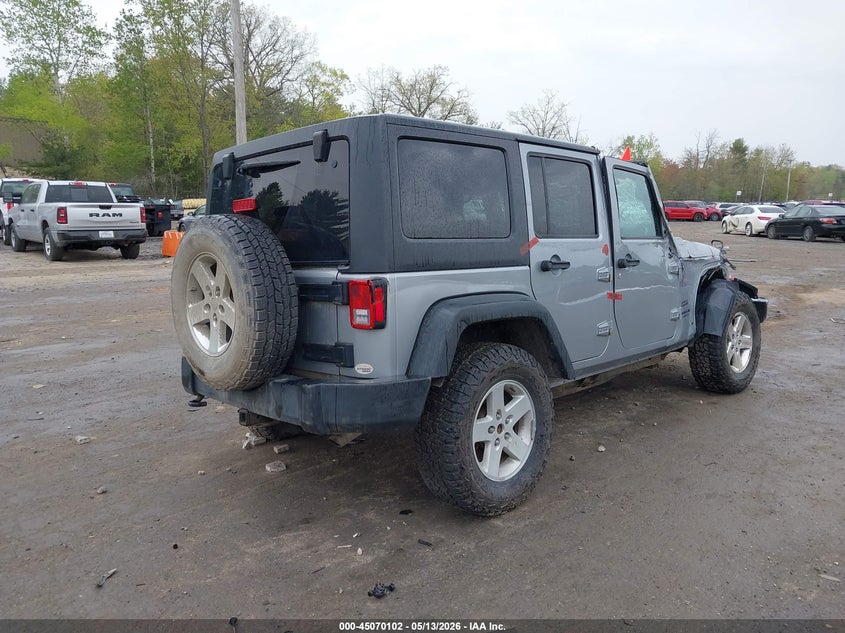 2016 JEEP WRANGLER UNLIMITED auction photo 4