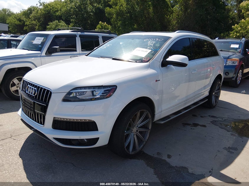 Vin: wa1dgbfexbd010150, lot: 45567703, audi q7 3.0t s line prestige 20112