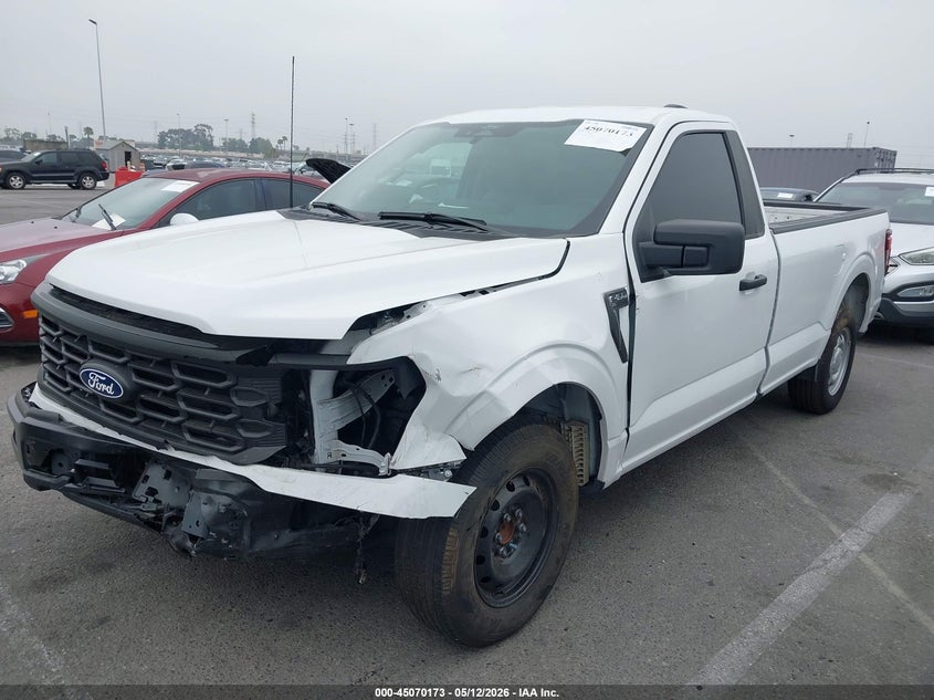 Vin: 1ftmf1kp7rkf30564, lot: 45567727, ford f-150 xl 20242