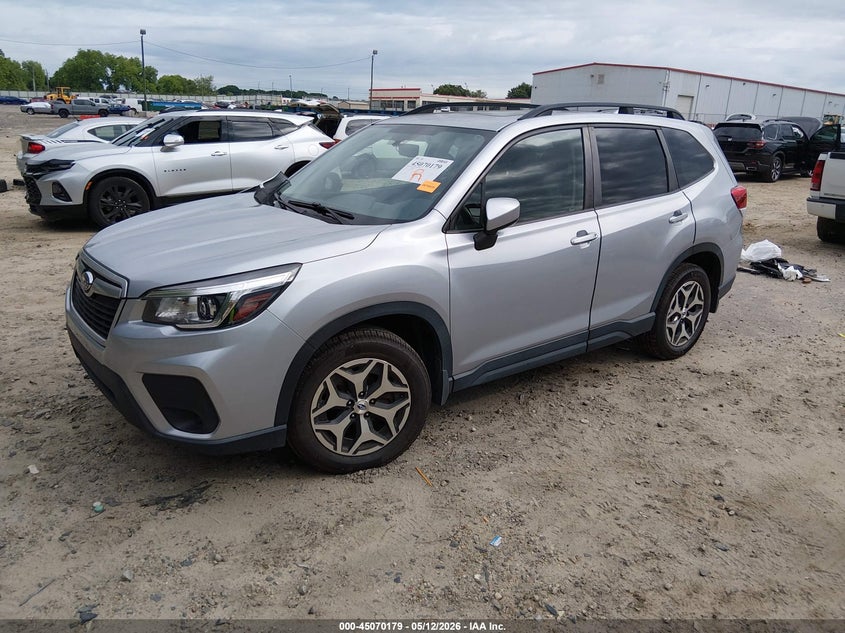 Vin: jf2skajc0lh528050, lot: 45567733, subaru forester premium 20202