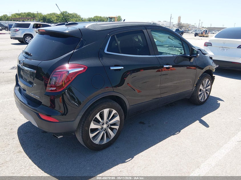 Vin: kl4cjasb7jb715761, lot: 45567752, buick encore preferred 20184