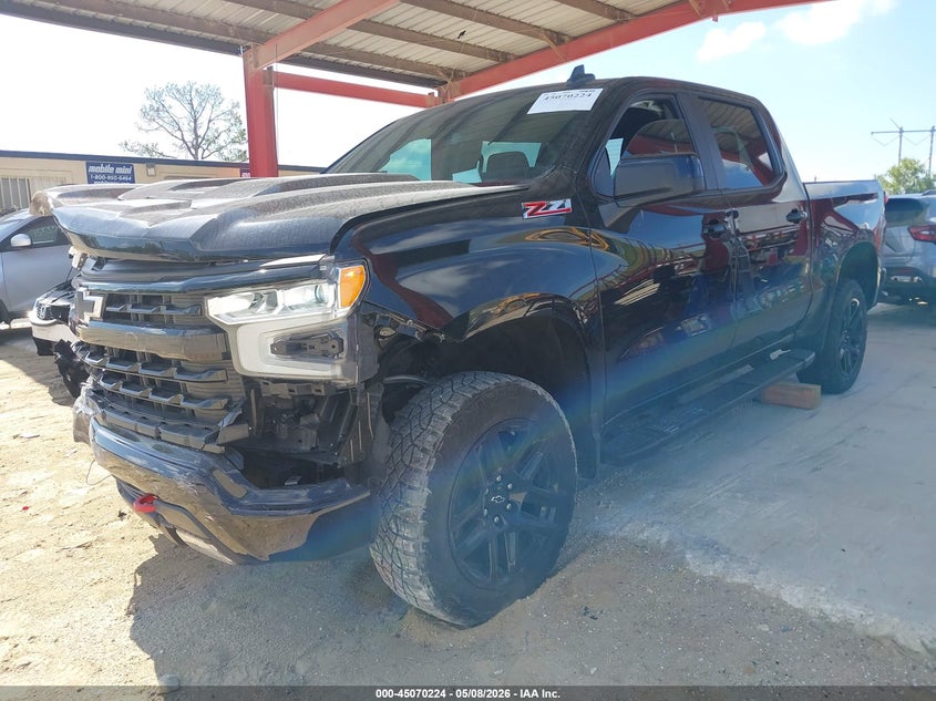 2023 Chevrolet Silverado 1500 4wd  Short Bed Lt Trail Boss 3GCUDFED8PG257210 photo 1