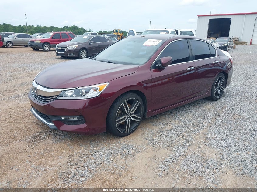 Vin: 1hgcr2f53ha300480, lot: 45567816, honda accord sport 20172