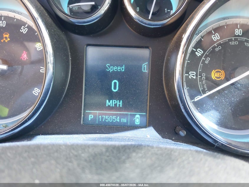 2012 BUICK VERANO SEDAN 2.4L I-4 DI, DOHC, VVT, 180HP
