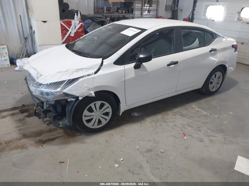 Vin: 3n1cn8dv9sl860975, lot: 45567919, nissan versa 1.6 s 20252