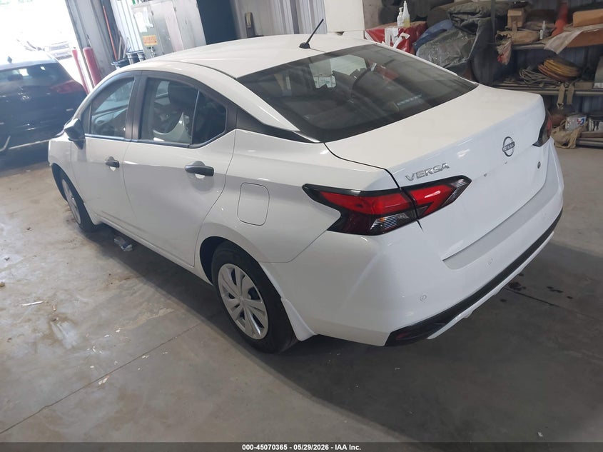 Vin: 3n1cn8dv9sl860975, lot: 45567919, nissan versa 1.6 s 20253