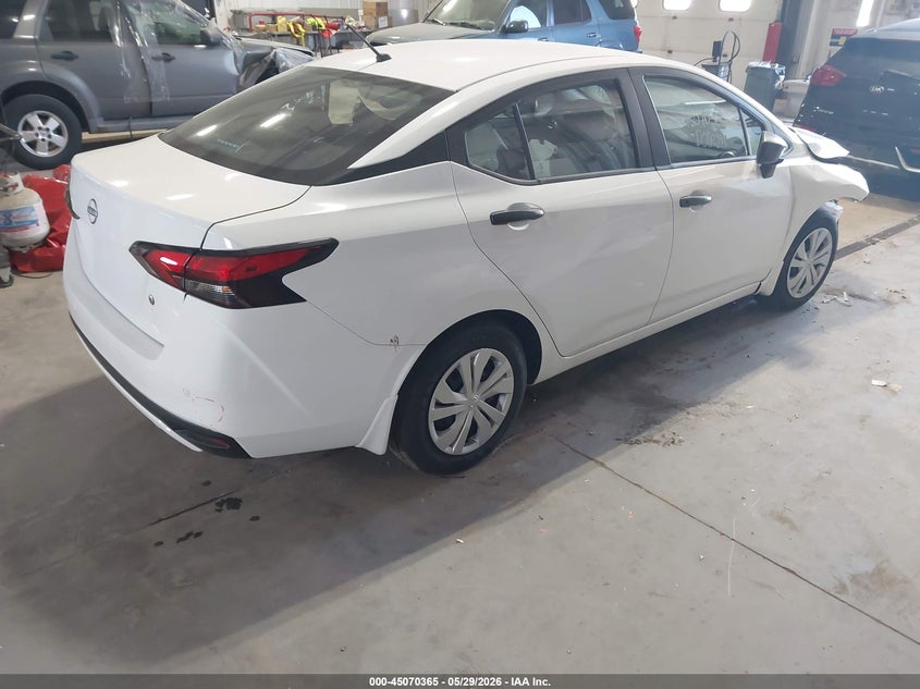 Vin: 3n1cn8dv9sl860975, lot: 45567919, nissan versa 1.6 s 20254