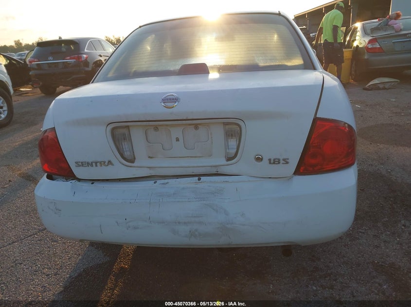 2004 Nissan Sentra 1.8S VIN: 3N1CB51D44L875826 Lot: 45070366