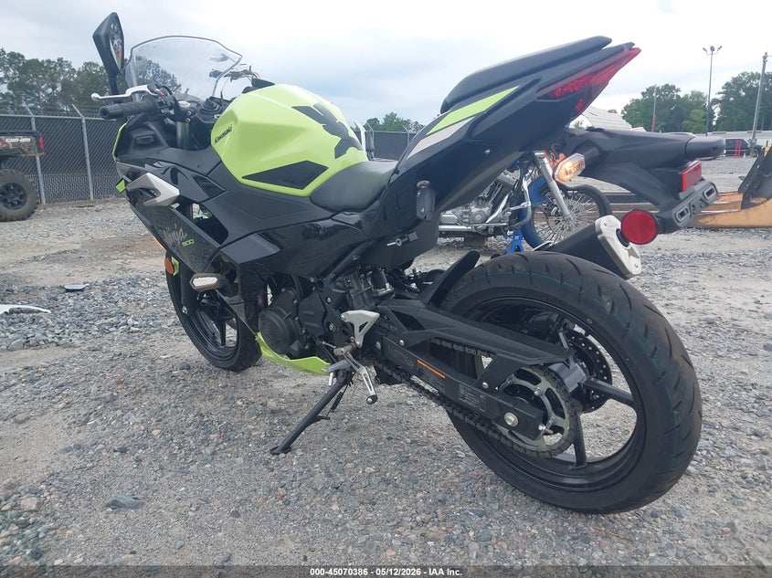 2026 KAWASAKI EX500 auction photo 3