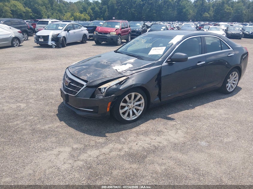 Vin: 1g6aa5rx7j0126648, lot: 45567977, cadillac ats standard 20182