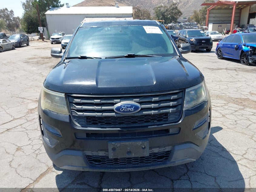 2017 FORD UTILITY POLICE INTERCEPTOR SPORT UTILITY VEHICLE 3.7L V-6 DOHC, VVT, 300HP