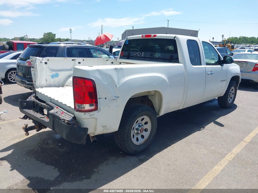 Vin: 1gtr2ve32bz211152, lot: 45568044, gmc sierra 1500 sle 20114