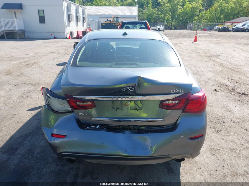 2016 Infiniti Q70L 3.7X VIN: JN1BY1PR2GM720952 Lot: 45070568