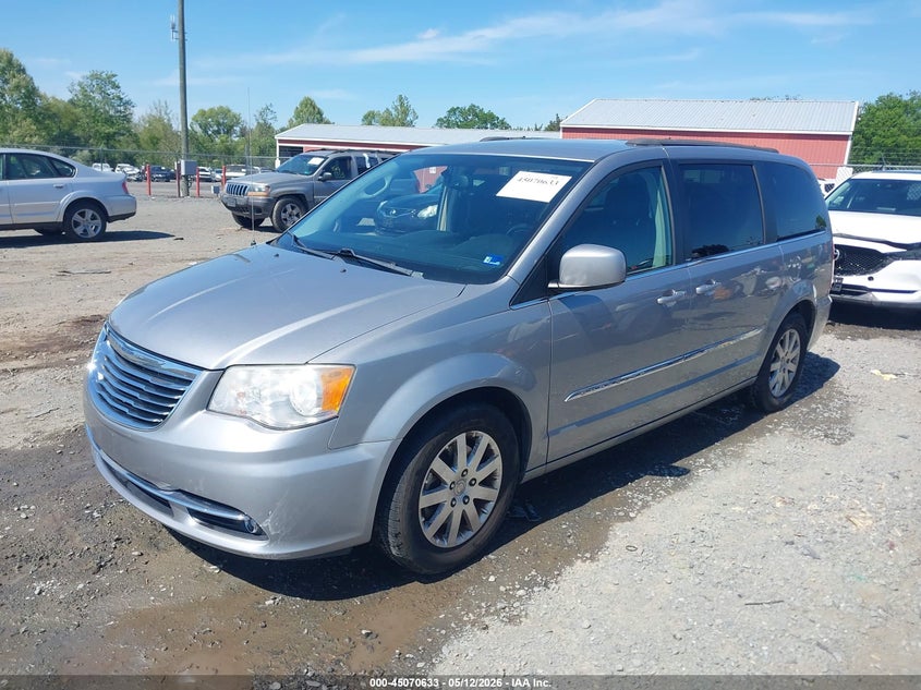 Vin: 2c4rc1bgxer348190, lot: 45568187, chrysler town & country touring 20142