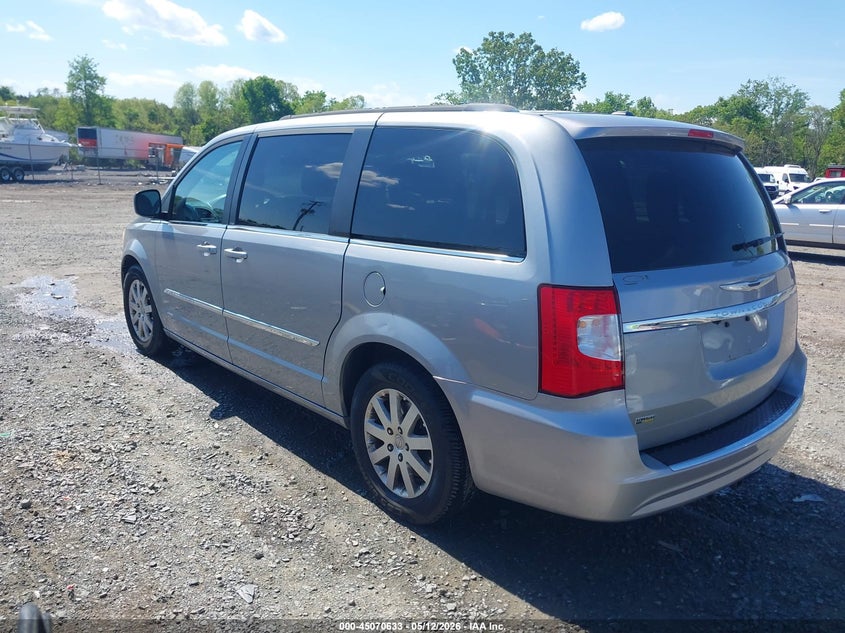 Vin: 2c4rc1bgxer348190, lot: 45568187, chrysler town & country touring 20143