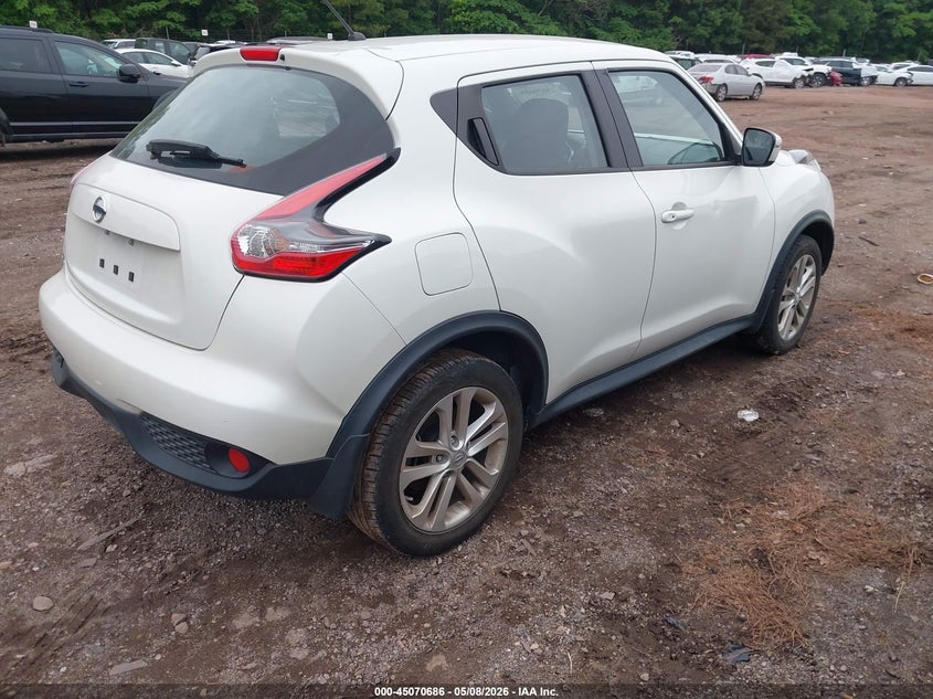 Vin: jn8af5mr8gt600741, lot: 45568240, nissan juke s 20164