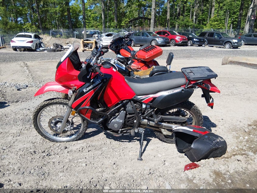 2009 Kawasaki Kl650 E VIN: JKAKLEE199DA17705 Lot: 45070691