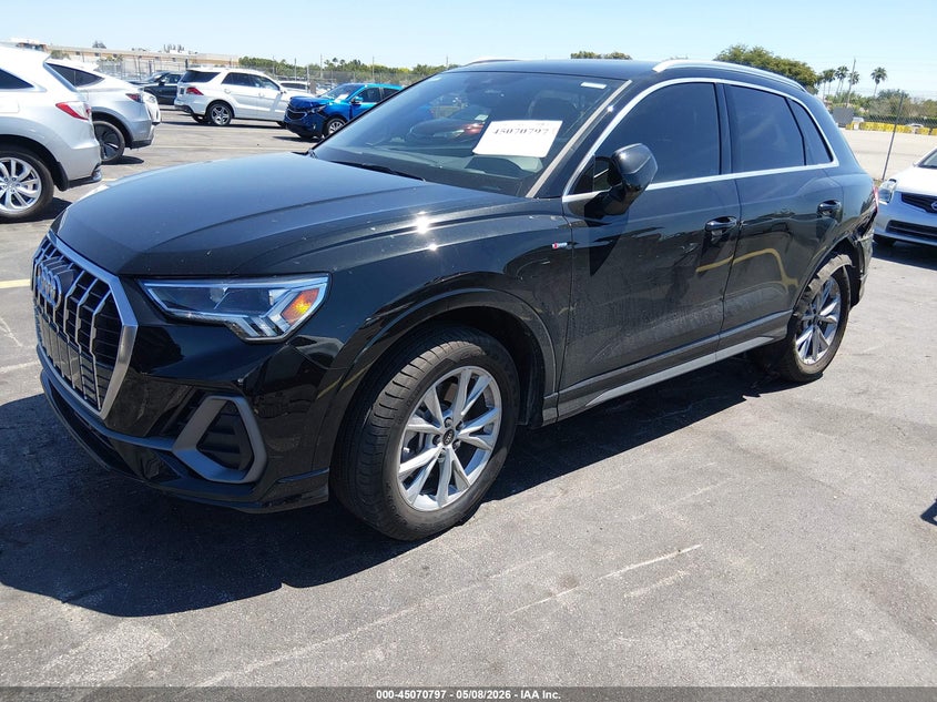 Vin: wa1eecf37n1082086, lot: 45568351, audi q3 premium plus 45 tfsi s line quattro tiptronic 20222