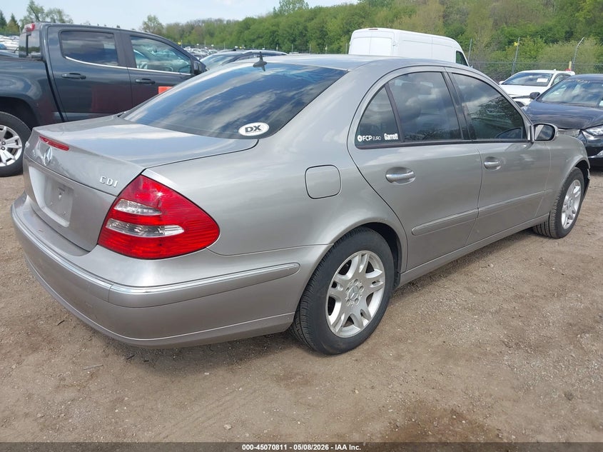 2006 MERCEDES-BENZ E 320 CDI SEDAN 3.2L I-6 DI, DOHC, TURBO, 201HP