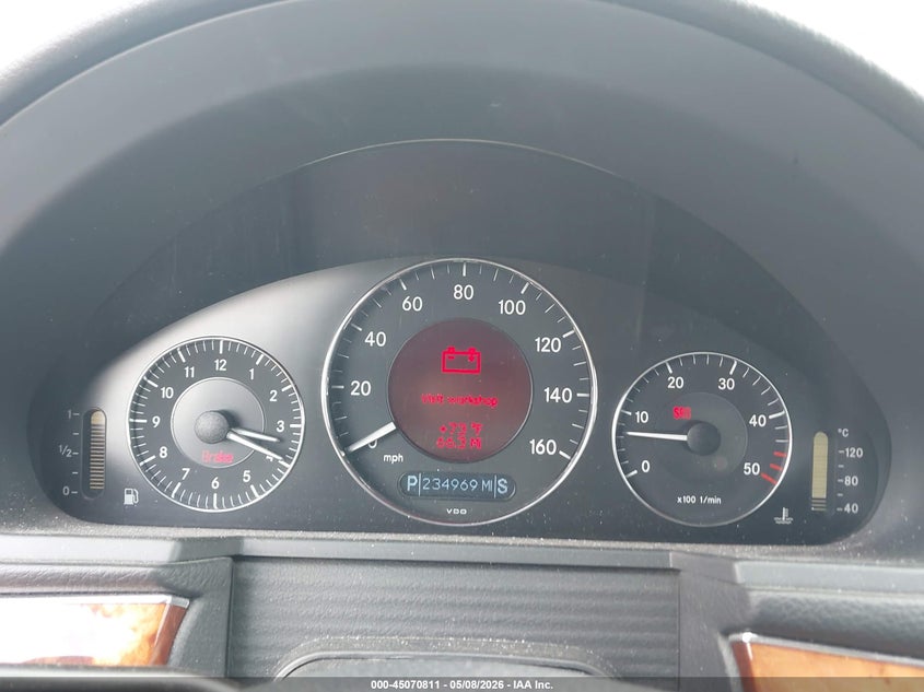 2006 MERCEDES-BENZ E 320 CDI SEDAN 3.2L I-6 DI, DOHC, TURBO, 201HP