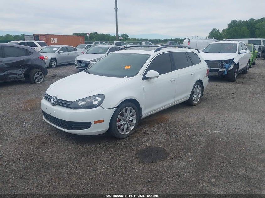 2014 Volkswagen Jetta Sportwagen 2.0l Tdi 3VWPL7AJ2EM619058 photo 1