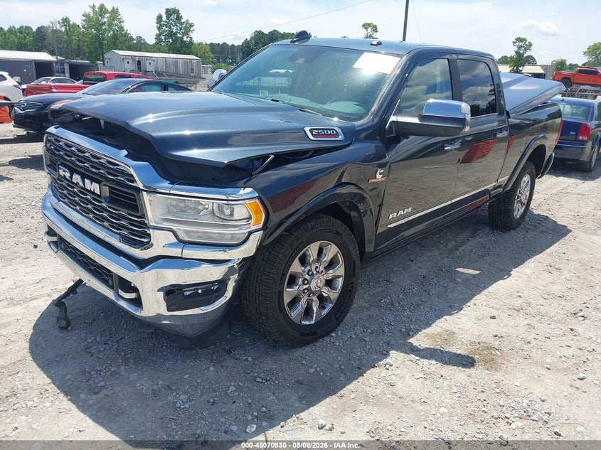 Vin: 3c6ur5sl4kg563019, lot: 45568384, ram 2500 limited  4x4 6'4 box 20192